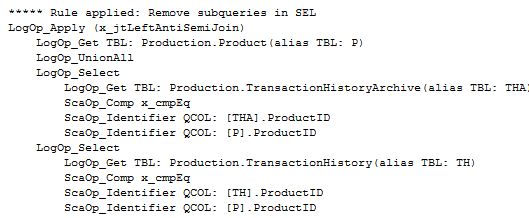 Subquery to apply