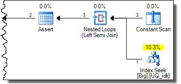 Checking for existing rows