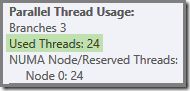 24 threads used