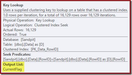 Key Lookup Properties