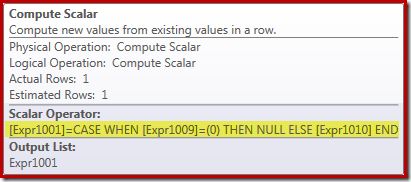 Compute Scalar Properties