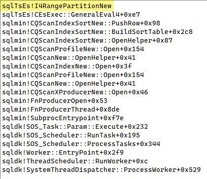 Routing a row to the correct multi sort table