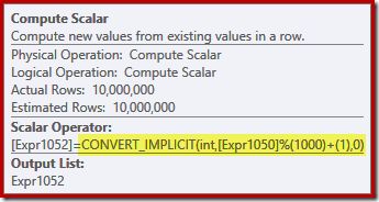 Compute Scalar Properties