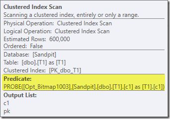 Scan properties