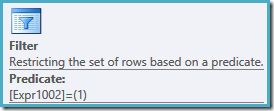 Filter properties