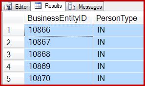 Query Results