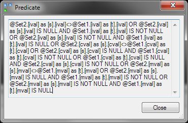 Filter predicate