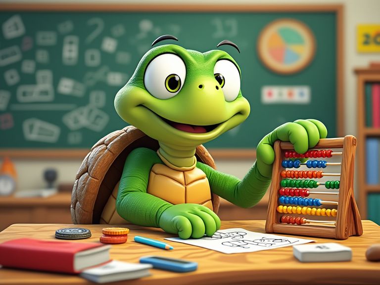 Turtle Math Lesson